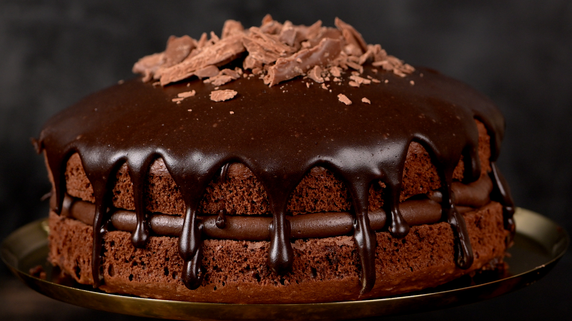 Sponsored Bake your own Indulgent Triple Chocolate Drip Icing Cake